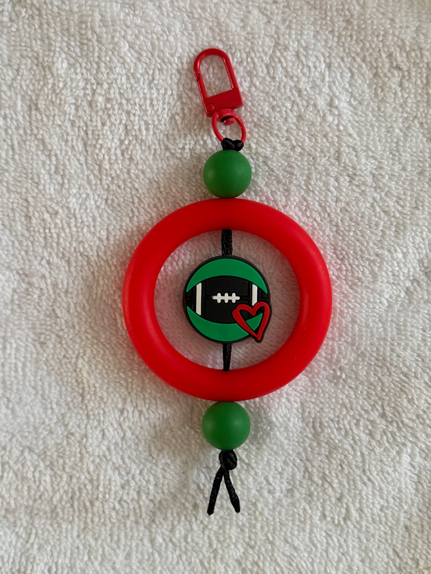 Football keychain