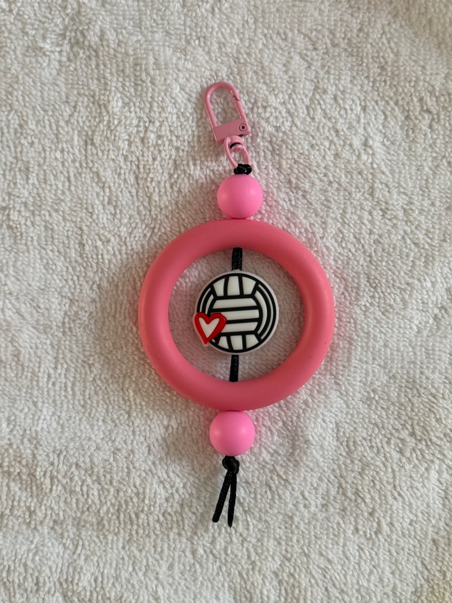 Volleyball keychain