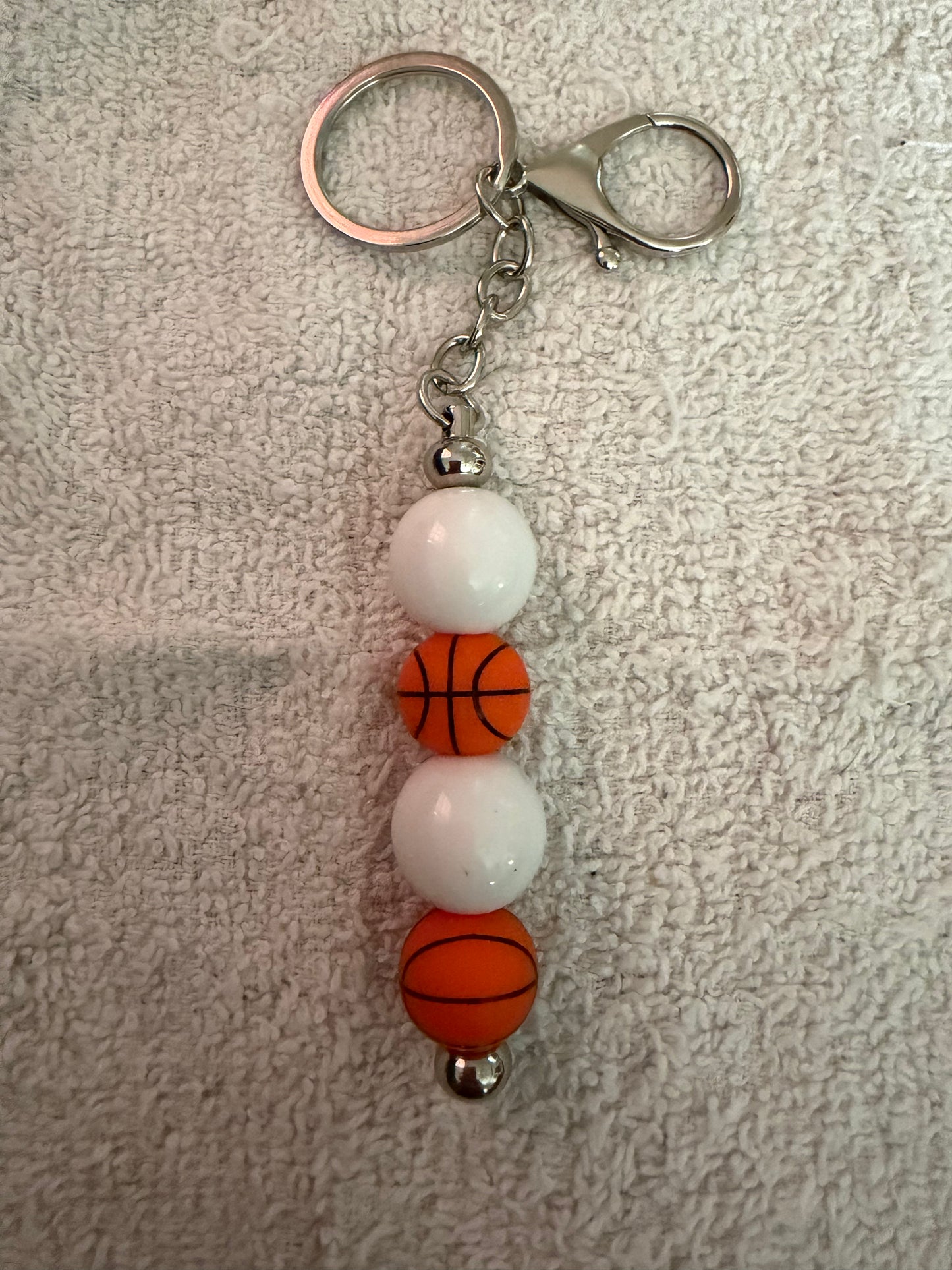 beaded keychain