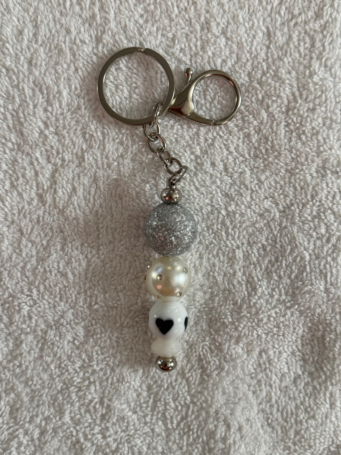 beaded keychain
