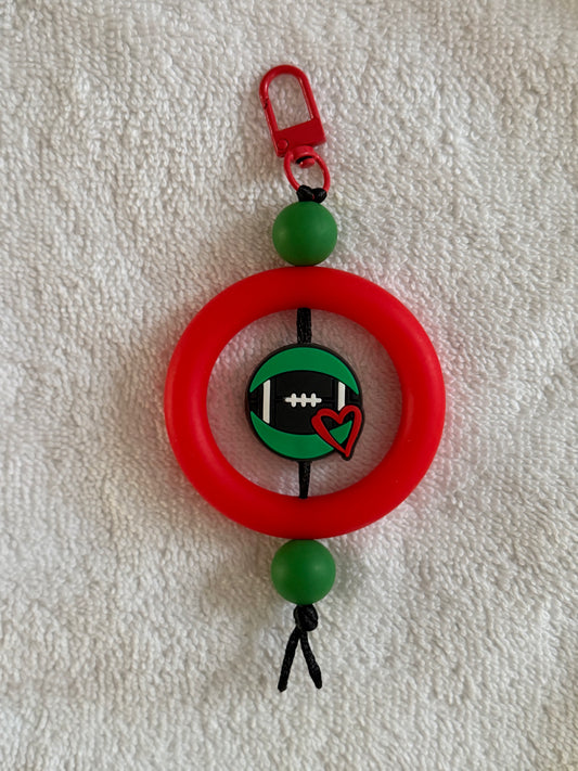 Football keychain