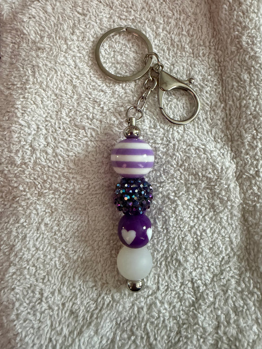 Purple keychain