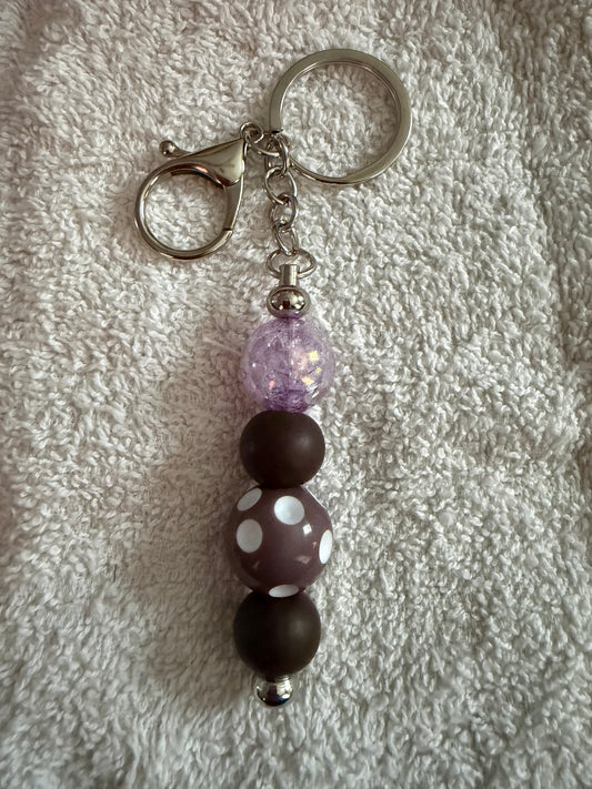 Purple keychain