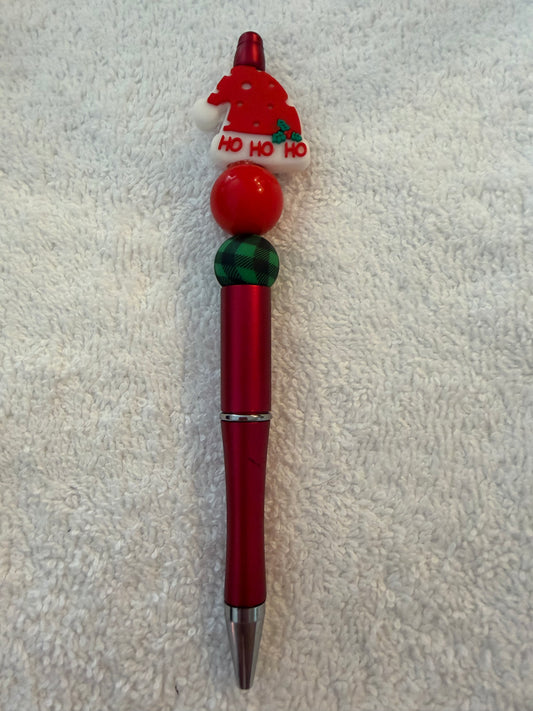 Santa hat pen