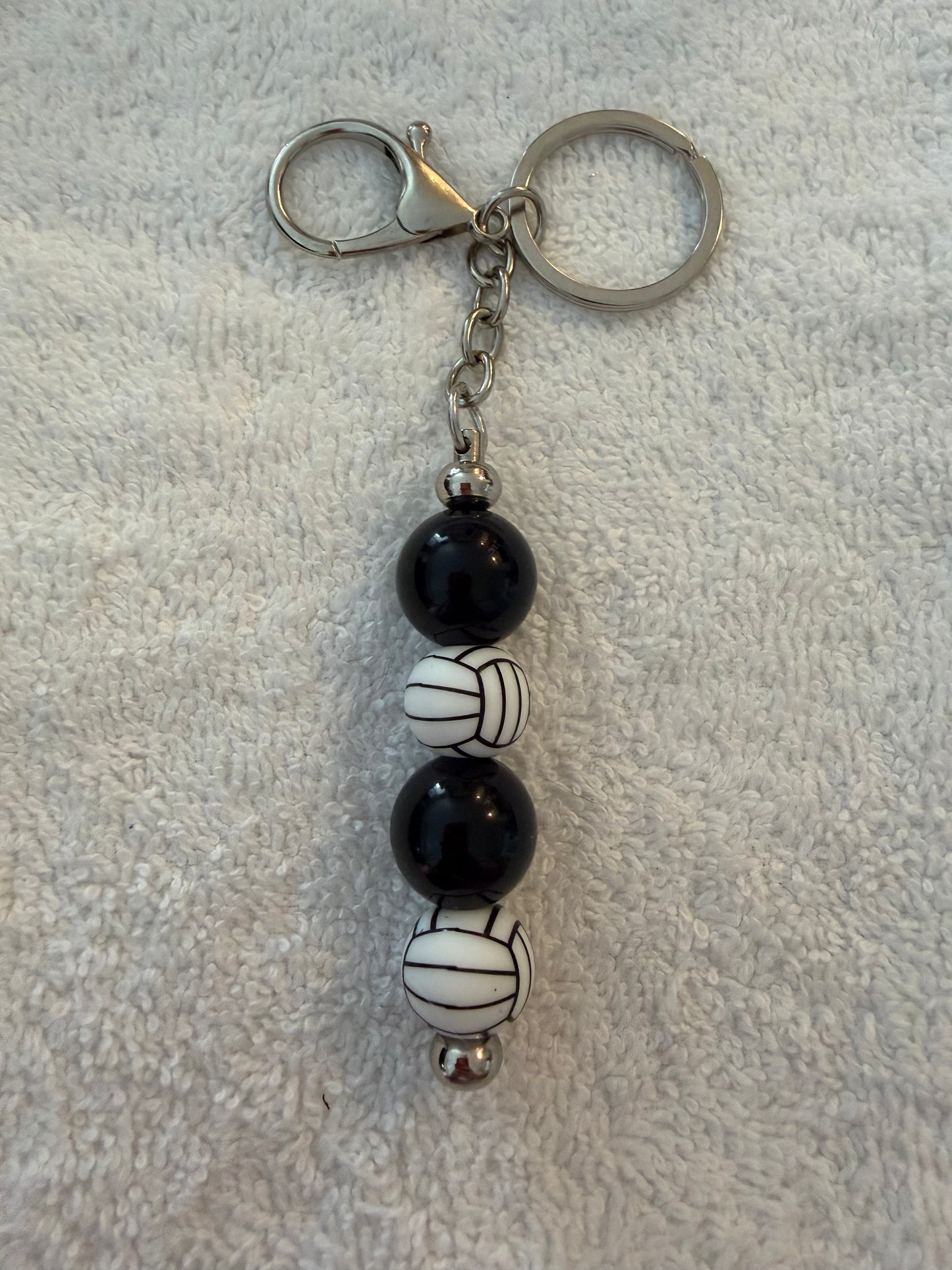 beaded keychain