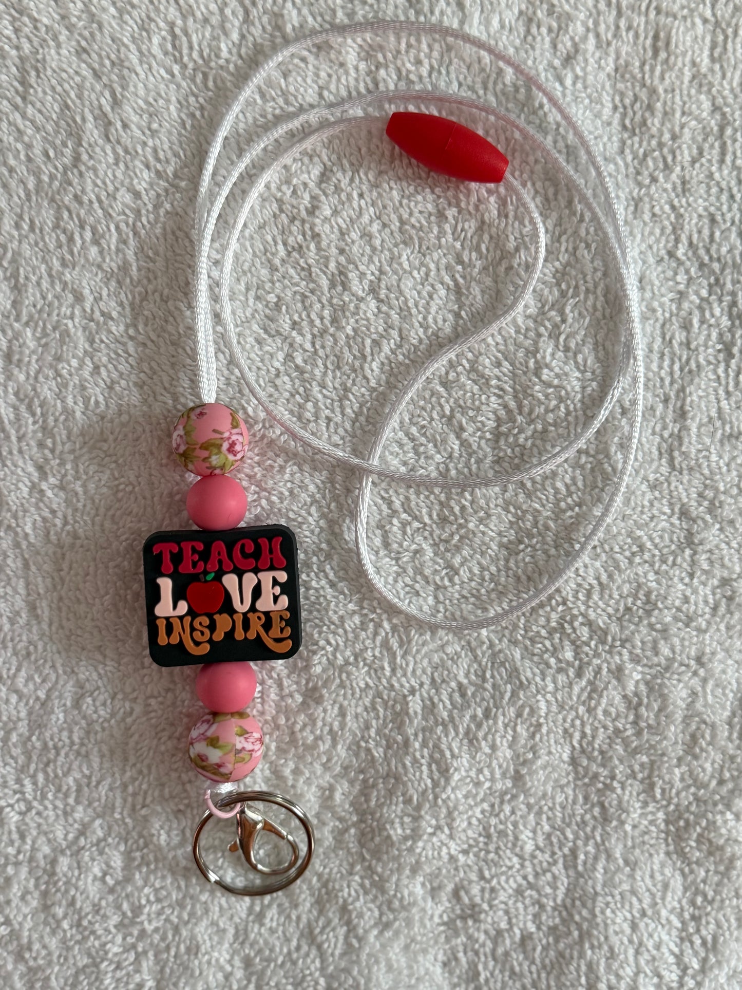 Beaded lanyard