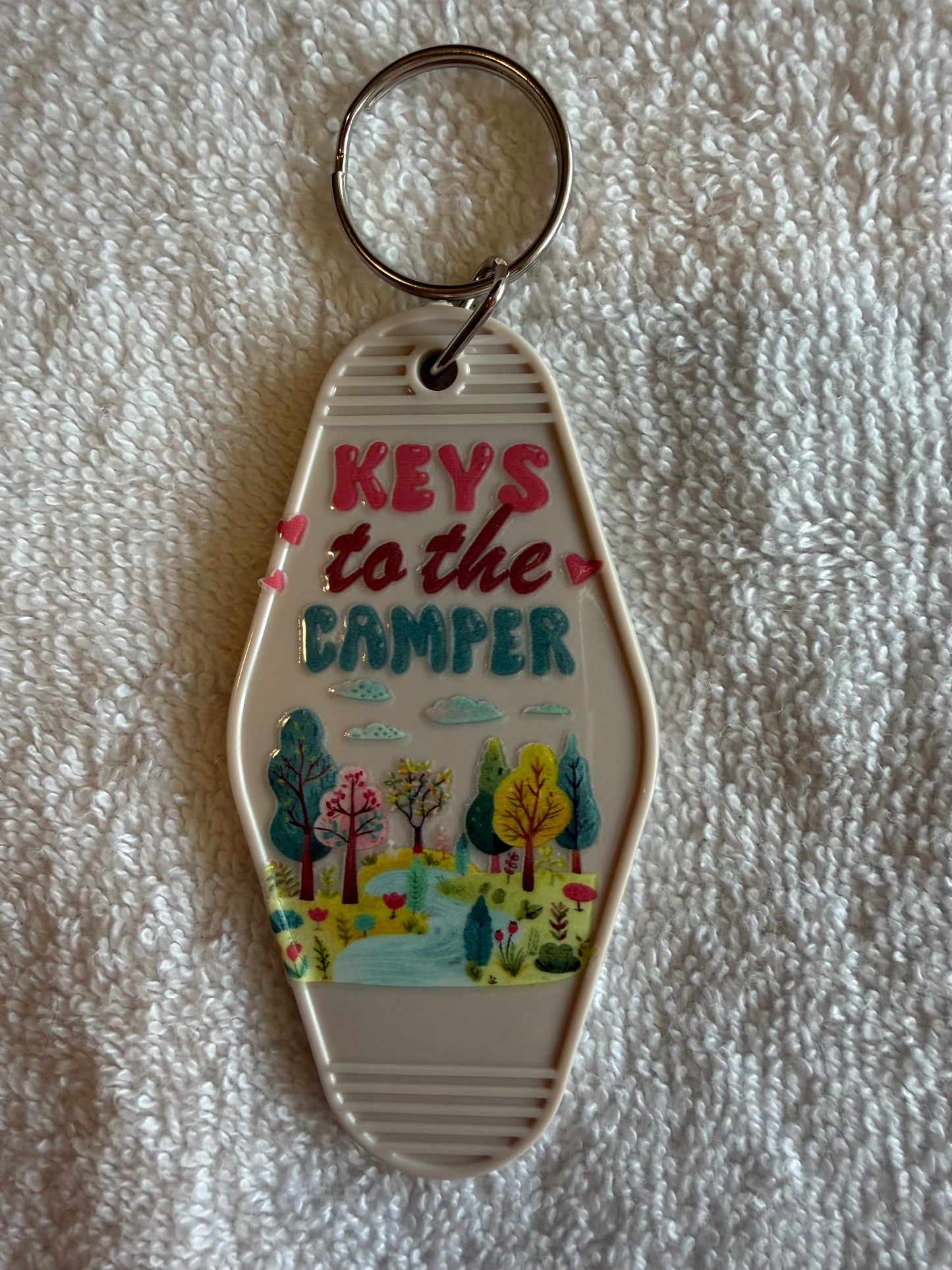 Keys to the camper