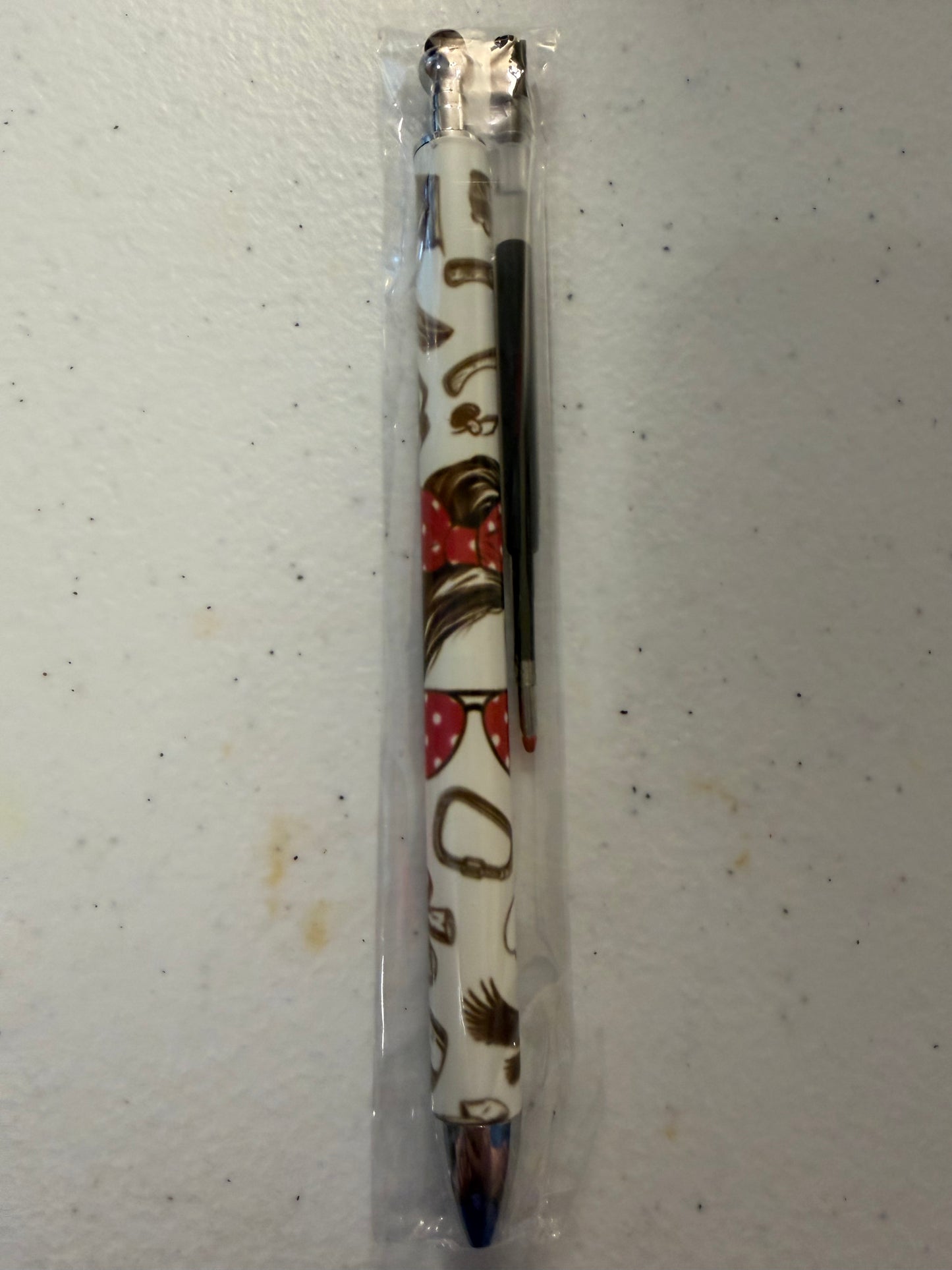 camping hair pen
