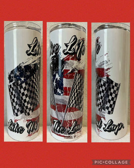 Live Life Racing Tumbler